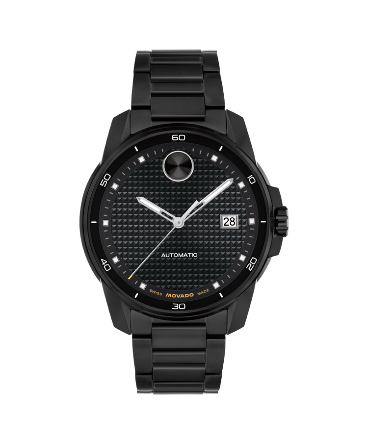 Movado Bold Verso Automatic Black Dial Watch 3600966