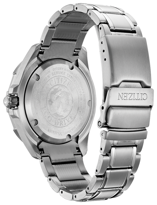 Citizen Promaster Dive Eco-Drive Super Titanium Black Dial Mens Watch BN0200-56E