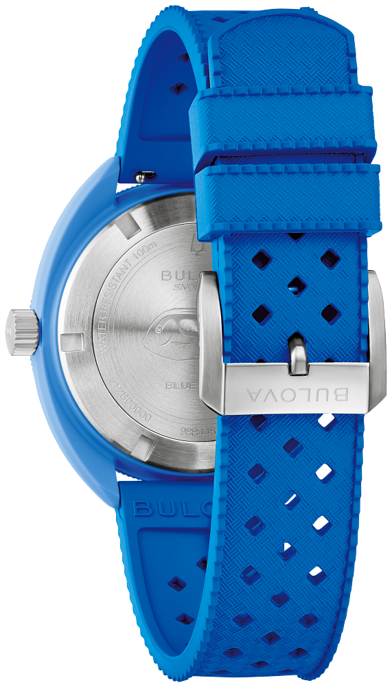 Bulova Snorkel Blue Dial Mens Watch 98B445