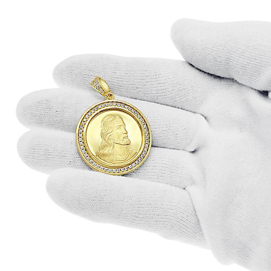 Jesus Last Supper Pendant 925 Sterling Silver