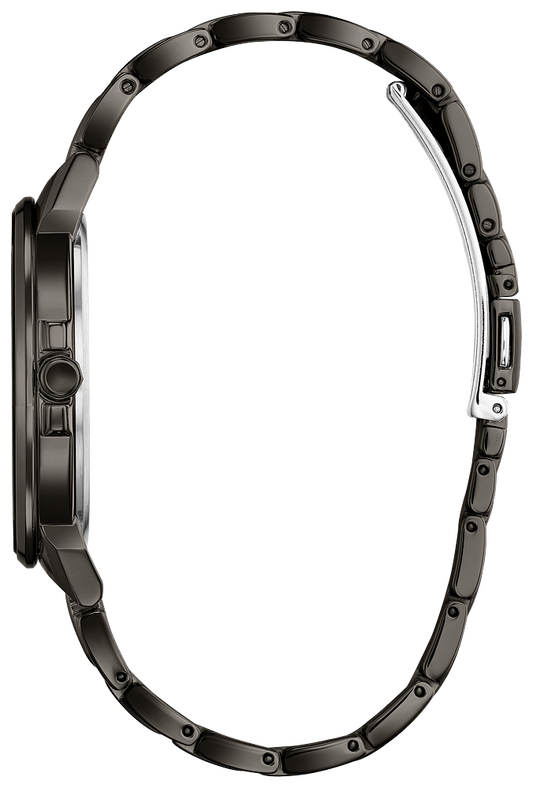Citizen Axiom Eco-Drive Black Dial Mens Watch BJ6517-52E