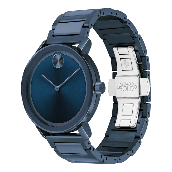 Movado BOLD Evolution Blue Watch 3600797