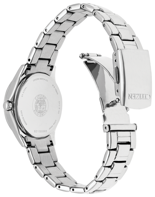 CITIZEN Eco-Drive Silhouette Crystal Ladies Watch FE1140-86X