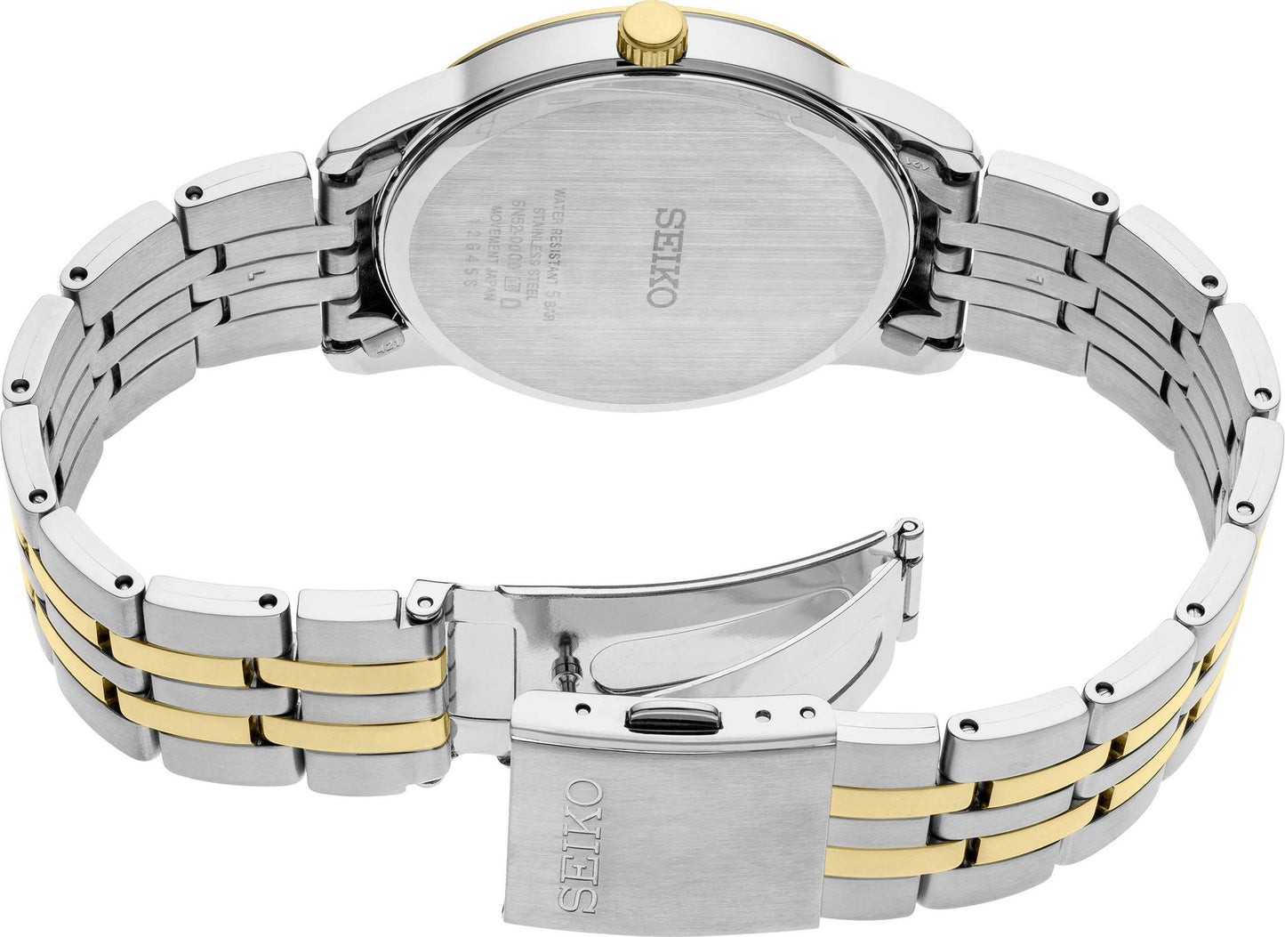Seiko Essentials Two Tone Mens Watch SUR402