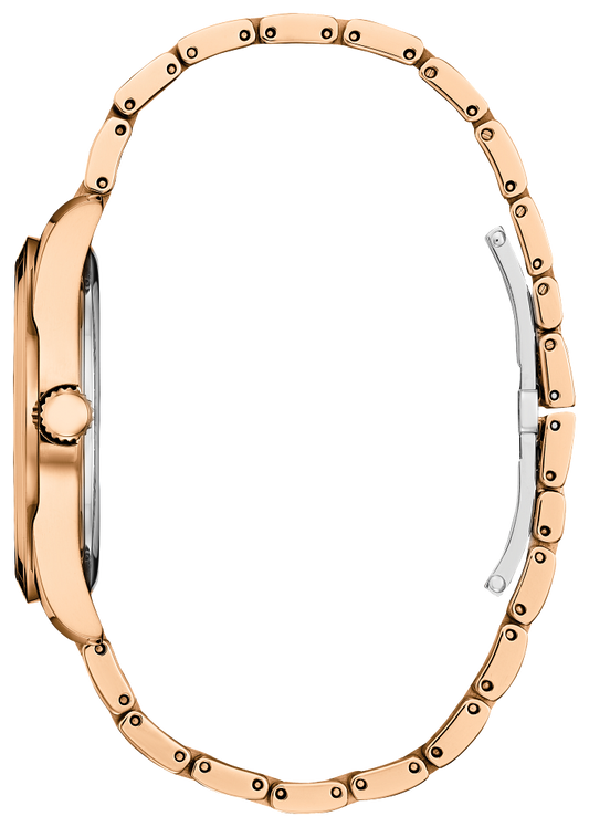 Citizen Arezzo Eco-Drive Gold Tone Womens Watch EM0973-55A