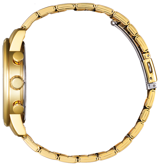 Citizen Quartz Chronograph Champagne Dial Mens Watch AN8052-55P