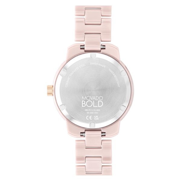 Movado BOLD Verso Pink Ladies Watch 3600935