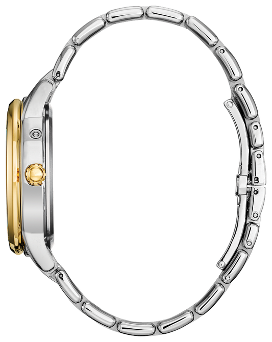 Citizen Calendrier Diamonds Moon Phase Mother of Pearl Womens Watch FD0004-51D