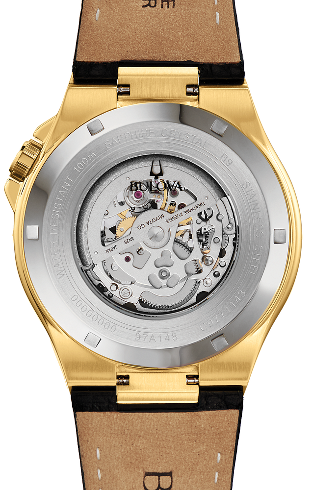Bulova Maquina Skull Automatic Men's Watch 97A148