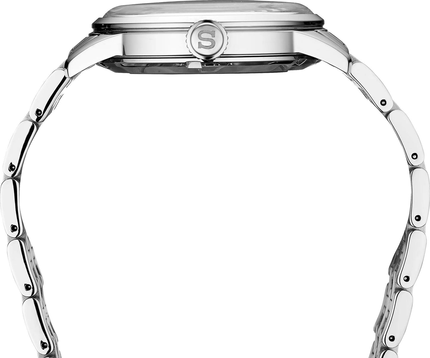 Seiko Presage Cocktail Time Sunburst Silver tone Automatic Watch SRPB77