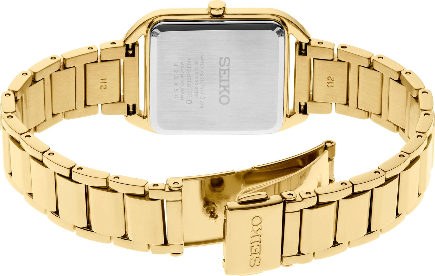 Seiko Essentials Gold Tone Ladies Watch SWR078