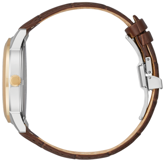 Citizen Corso Eco-Drive Rose Gold tone Navy Dial Mens Watch AW0096-06L