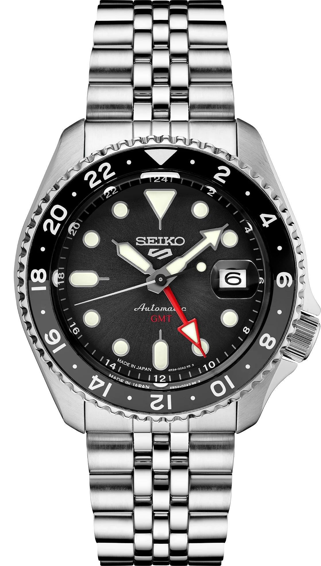 Seiko 5 Sports GMT Series Automatic Mens Watch SSK001