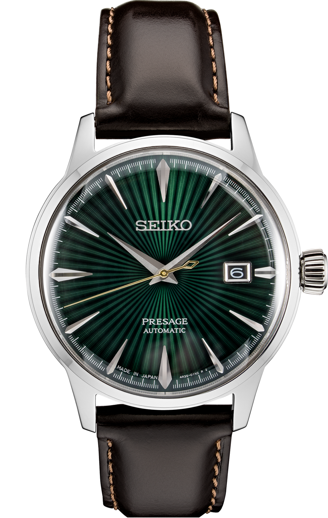 Seiko Presage Men's Automatic Watch Green Dial SRPD37