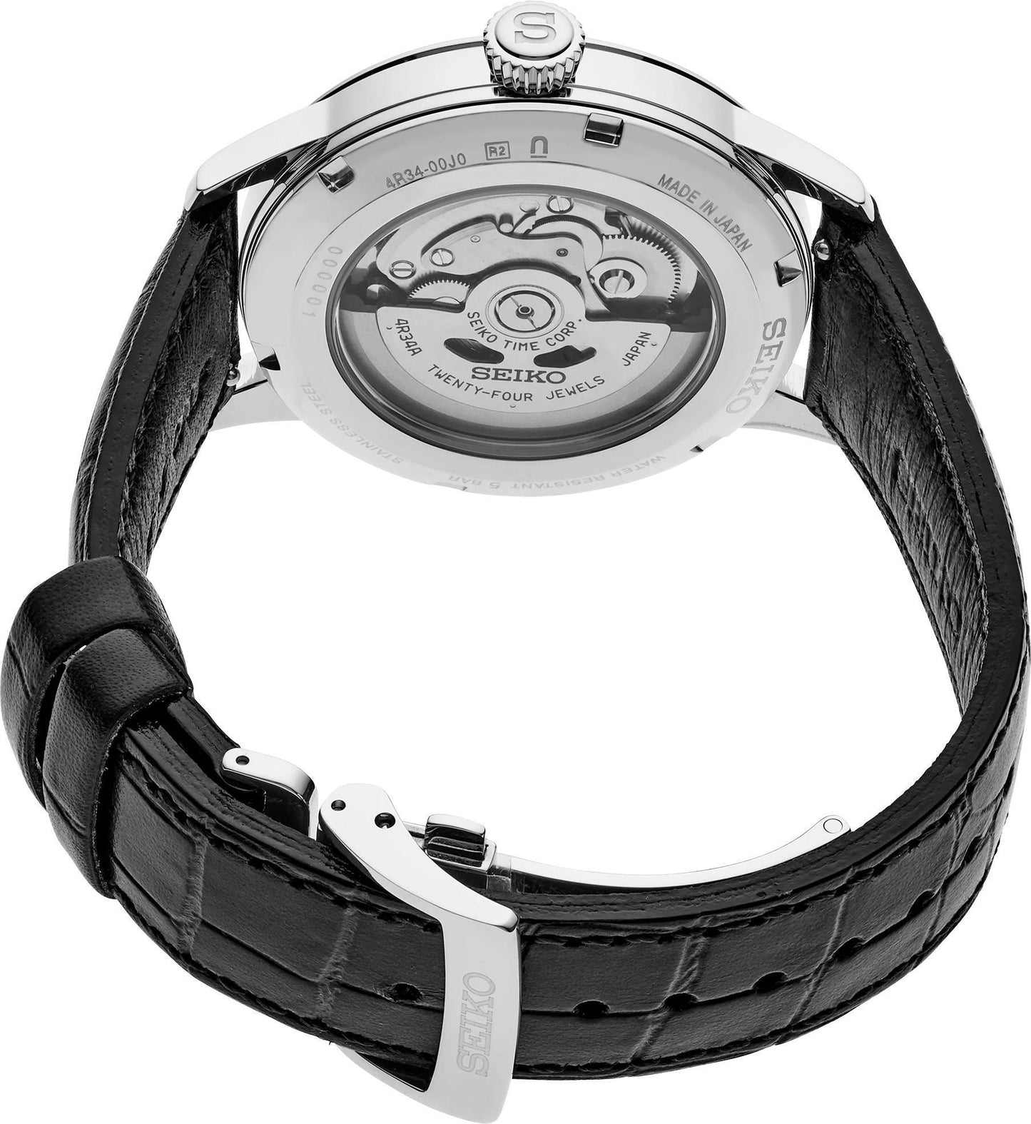 Seiko Presage Cocktail Time GMT Mens Automatic Watch SSK039