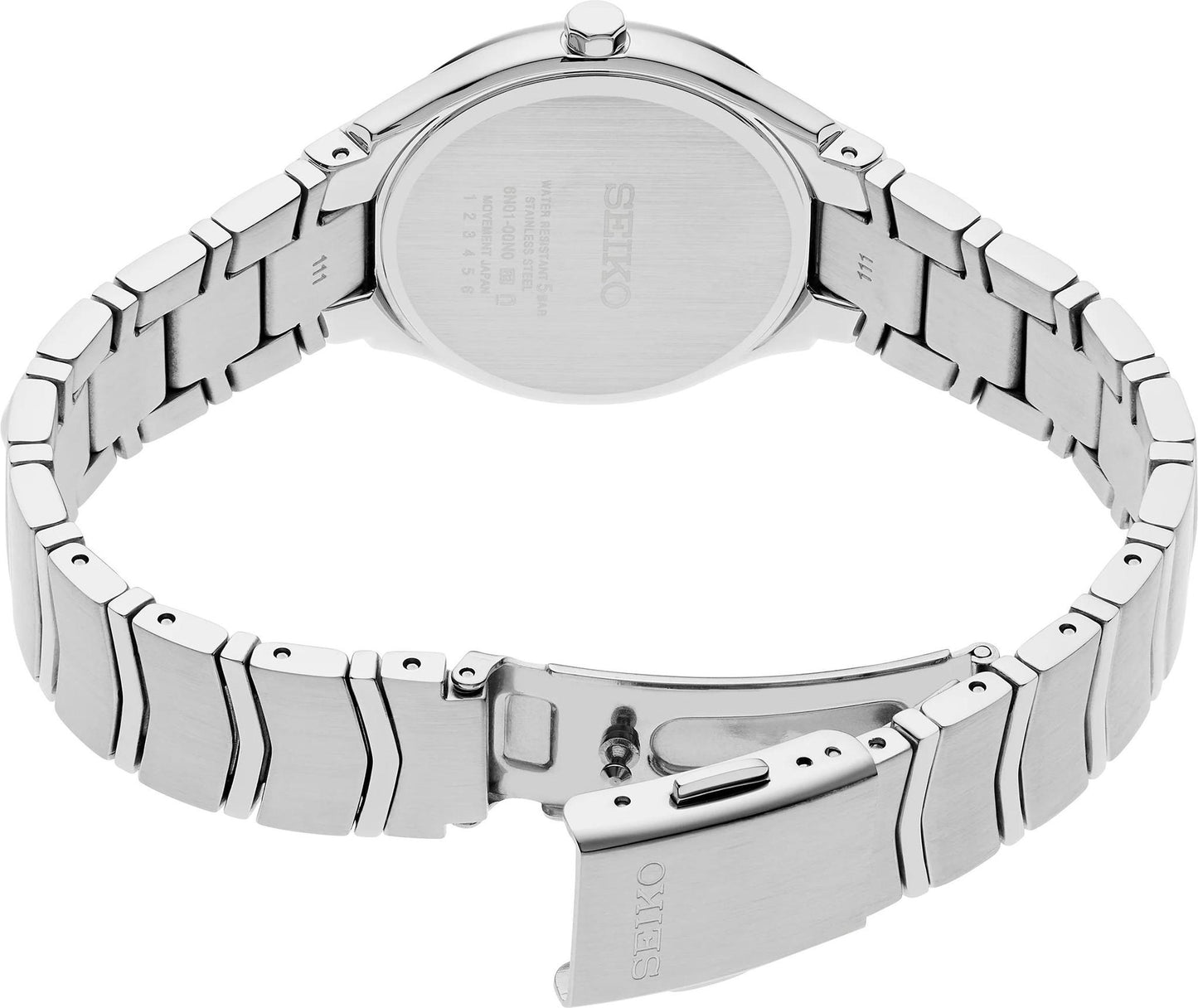 Seiko Essentials Collection Blue Dial Womens Watch SUR549