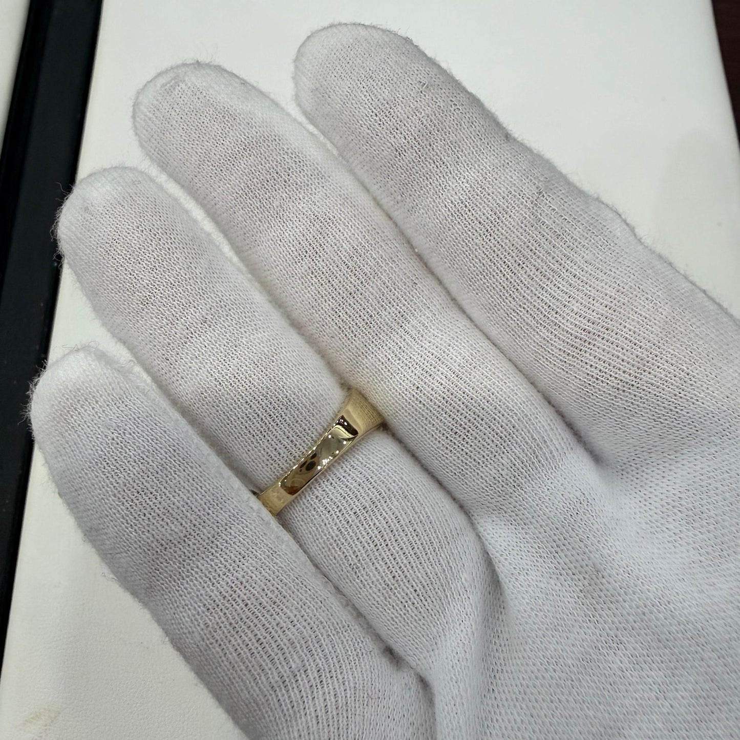 0.50ctw Diamond Wide Band Ring 10K Yellow Gold