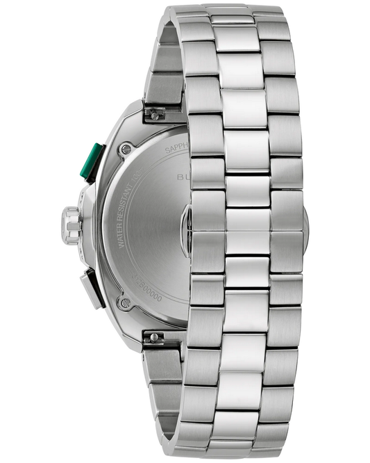Bulova Racer Chronograph Green Dial Watch 98B468