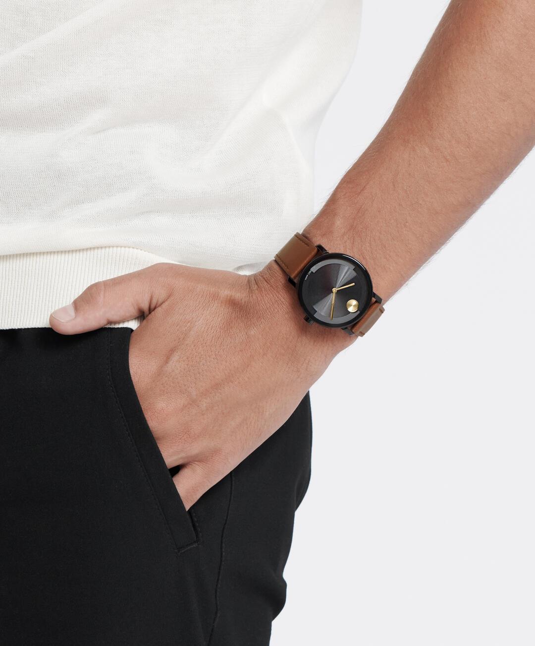 Movado Bold Evolution 2.0 Black Dial Watch 3601083