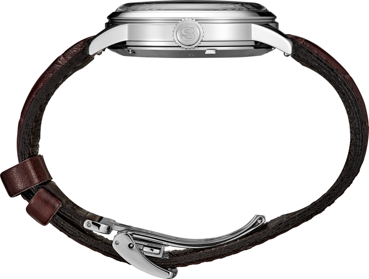 Seiko Presage Cocktail Time Automatic GMT Ivory Dial Mens Watch SSK041
