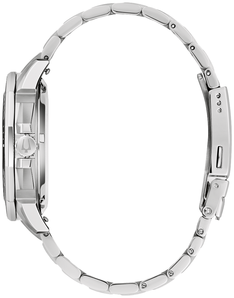 Bulova Marine Star Precisionist White Dial Men's Watch 96B426