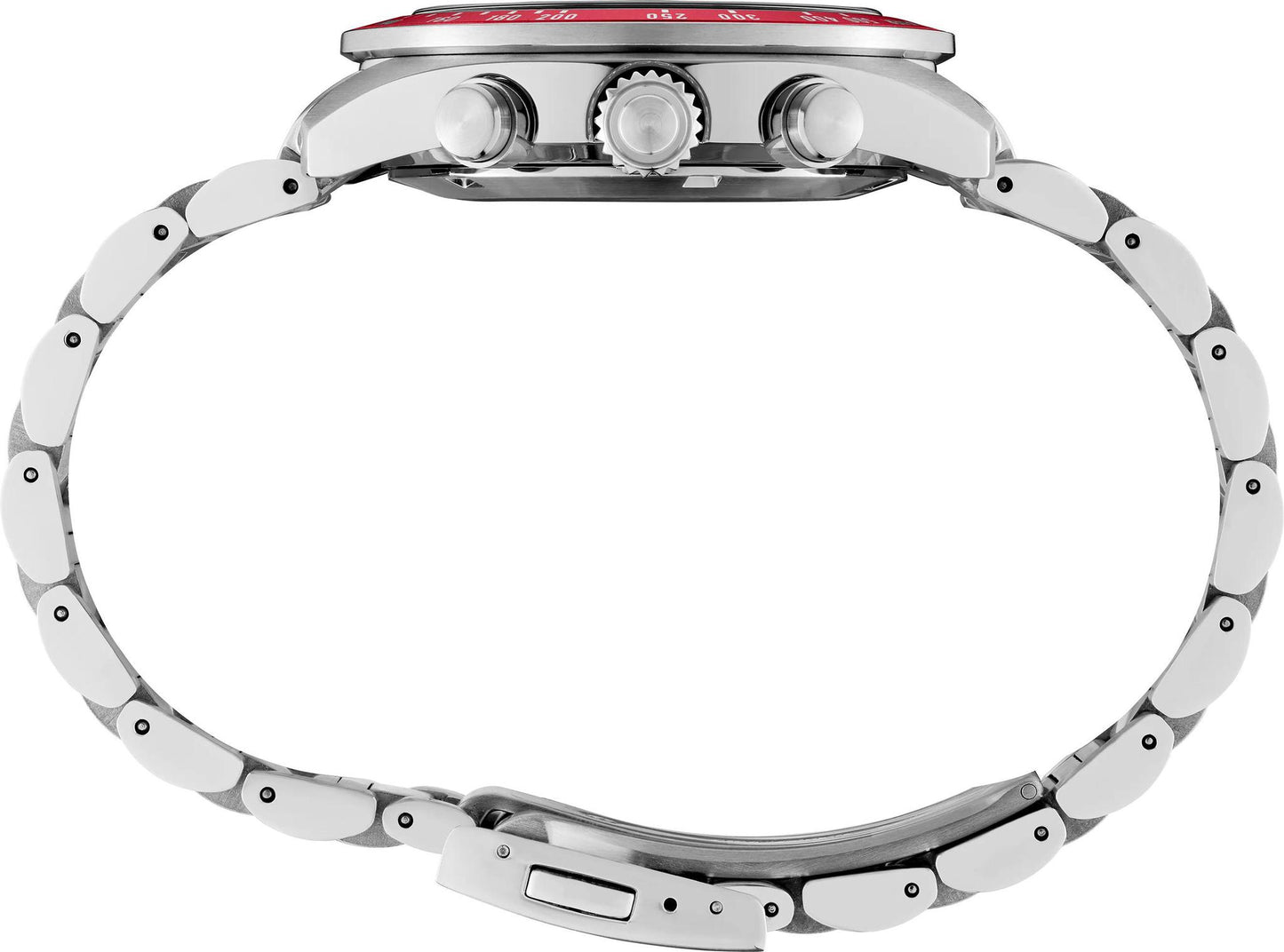 Seiko Prospex Speedtimer Solar Chronograph Red Bezel Mens Watch SSC945