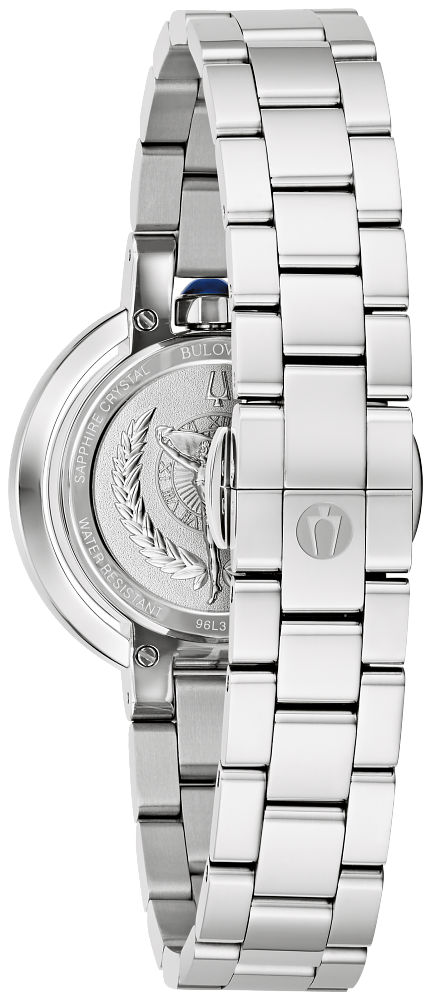 Bulova Rubaiyat Womens Pink Mother-of-pearl Dial Watch 96L338