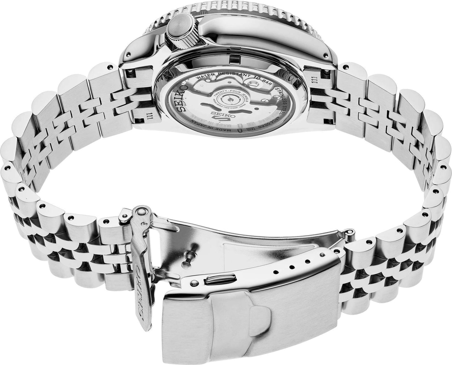Seiko 5 Sports Automatic GMT Yellow Dial Men's Watch SSK017