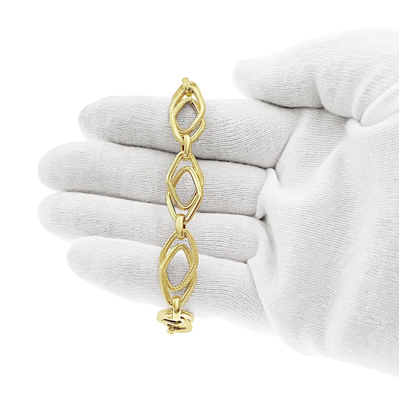 14k Y Gold Bracelet 104003