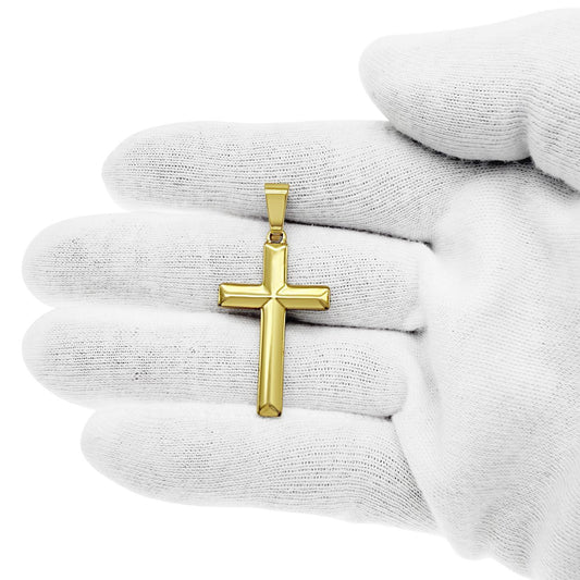 Cross Pendant Charm 925 Sterling Silver