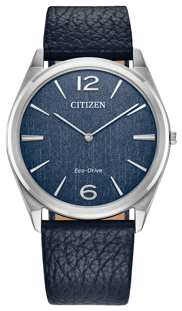 Citizen Eco-Drive Suratto Blue Dial Leather Strap AR3120-08L