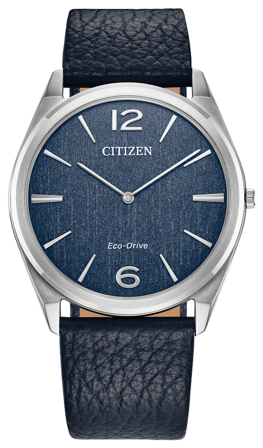 Citizen Eco-Drive Suratto Blue Dial Leather Strap AR3120-08L