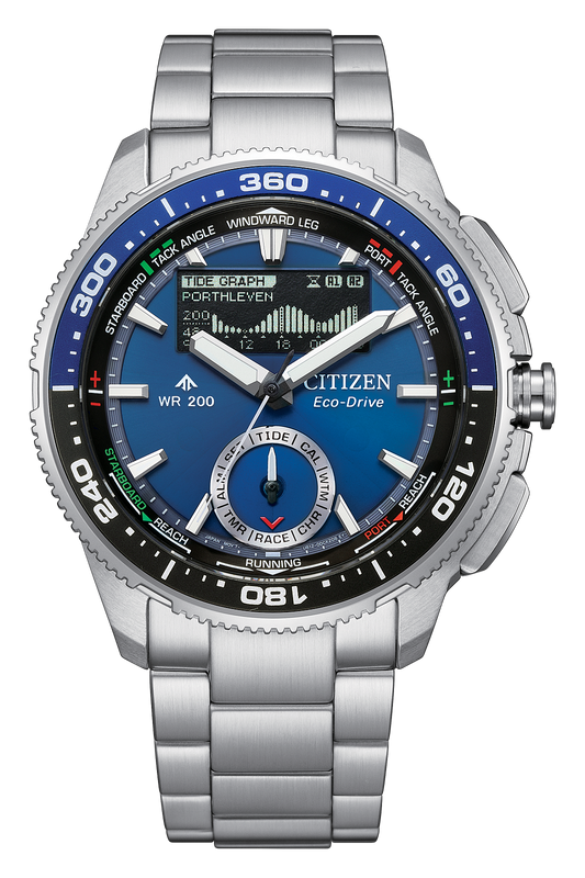 Citizen Promaster WaveTracker Eco-Drive Blue Dial Watch JV3006-50L