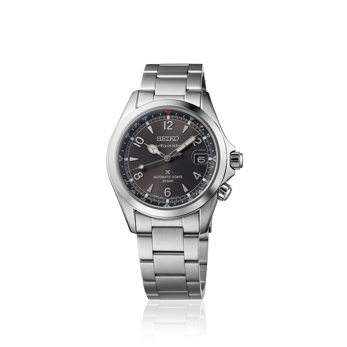 Seiko Prospex Land Alpinist Automatic Black Dial Men's Watch SPB505