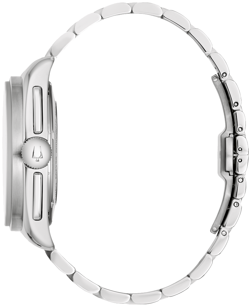 Bulova Lunar Pilot Blood Moon Chronograph Mens Set Red Dial Watch 96K115