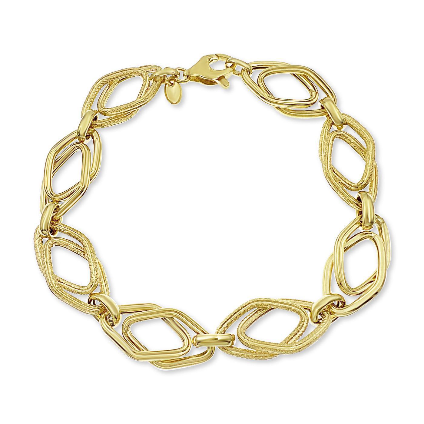 14k Y Gold Bracelet 104003