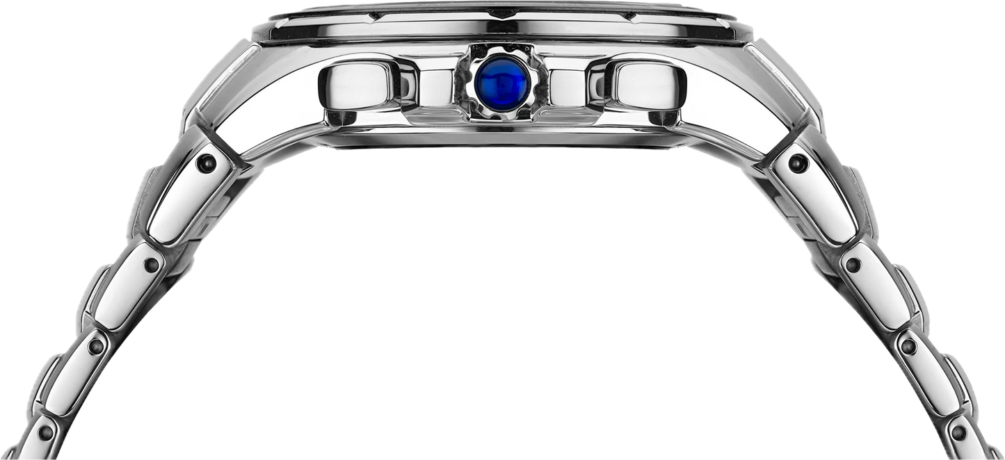 Seiko Coutura Radio Sync Solar Chronograph Mens Black Dial Watch SSG009