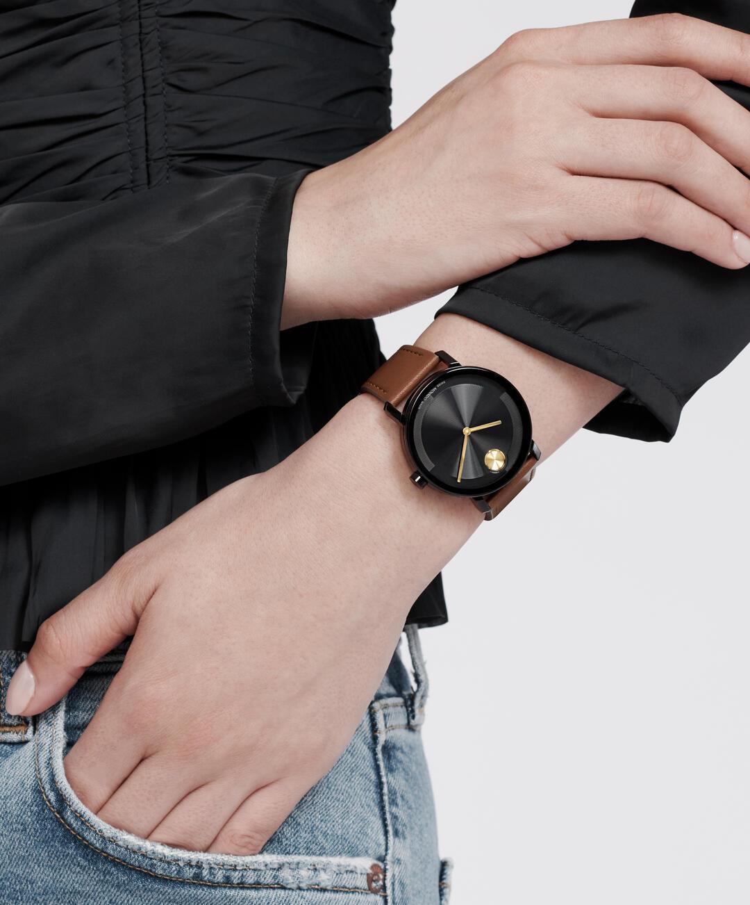 Movado Bold Evolution 2.0 Black Dial Watch 3601083