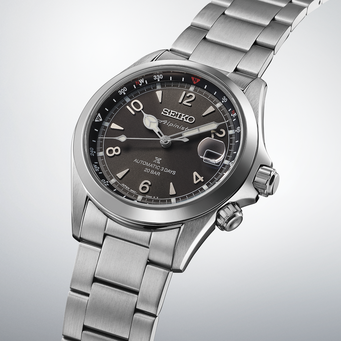 Seiko Prospex Land Alpinist Automatic Black Dial Men's Watch SPB505