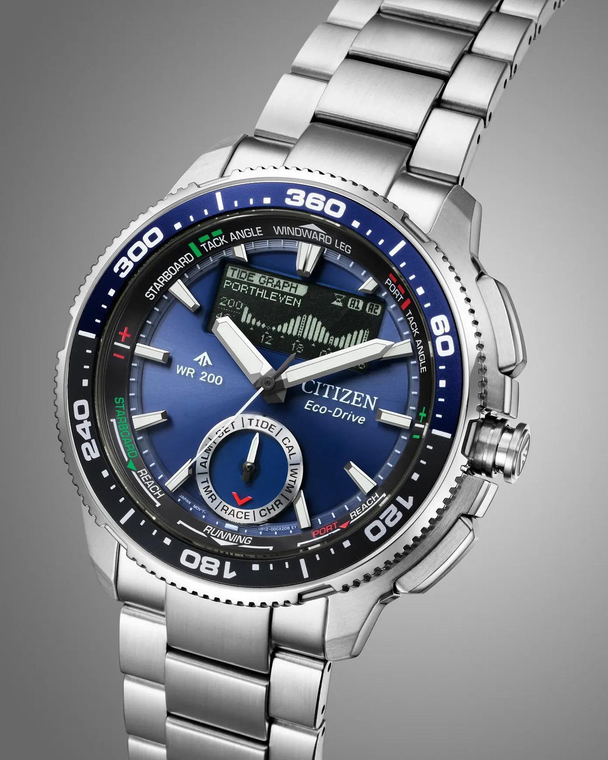 Citizen Promaster WaveTracker Eco-Drive Blue Dial Watch JV3006-50L
