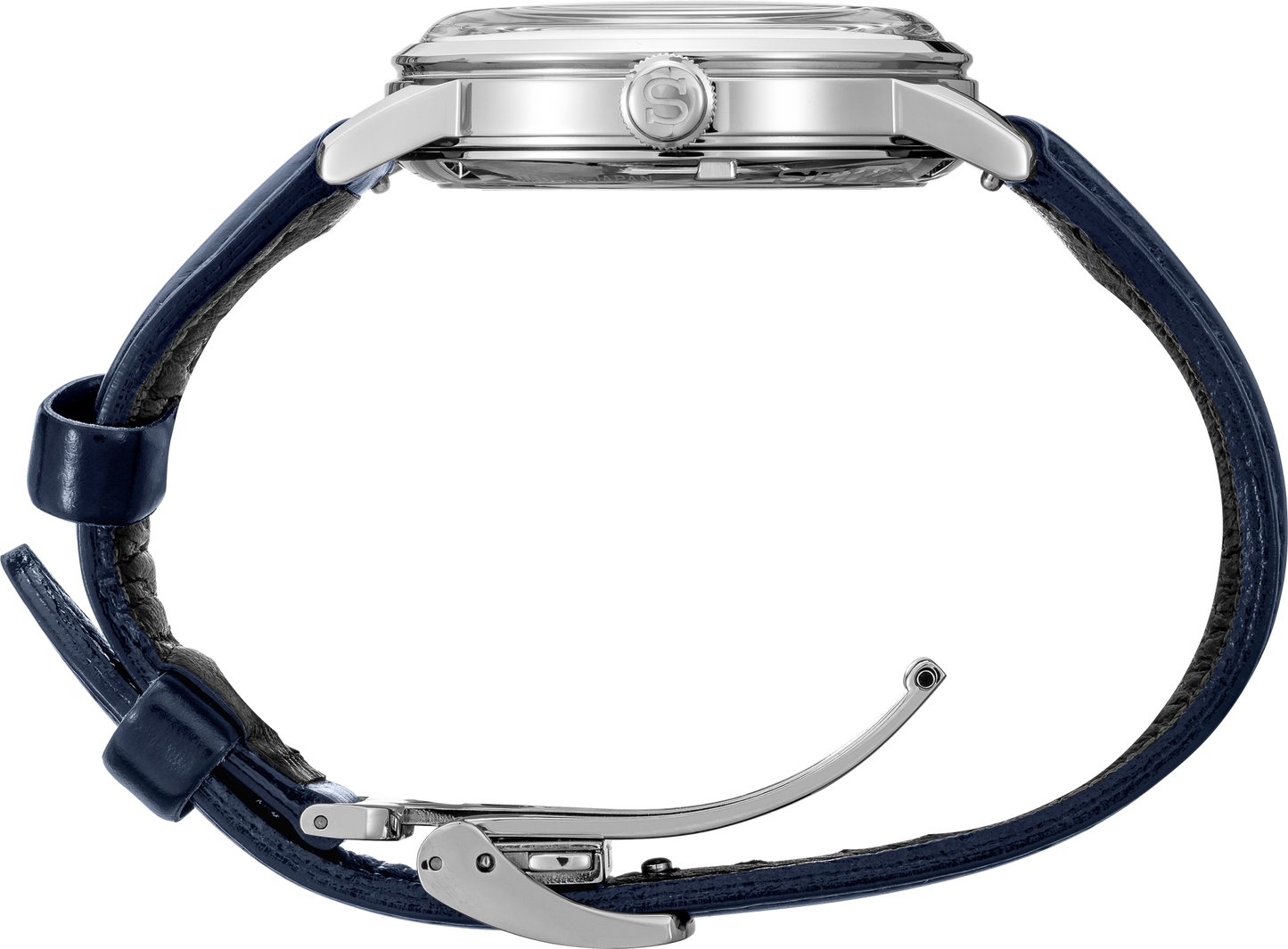 Seiko Presage Cocktail Time Automatic Navy Dial Mens Watch SRPE43