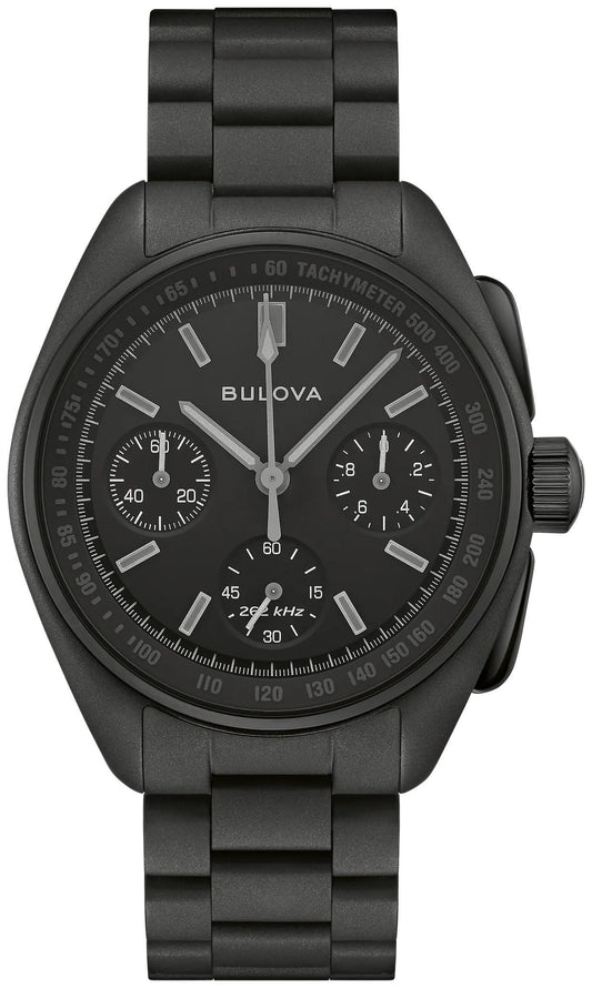 Bulova Lunar Pilot Black Hole Men's Watch 98A335