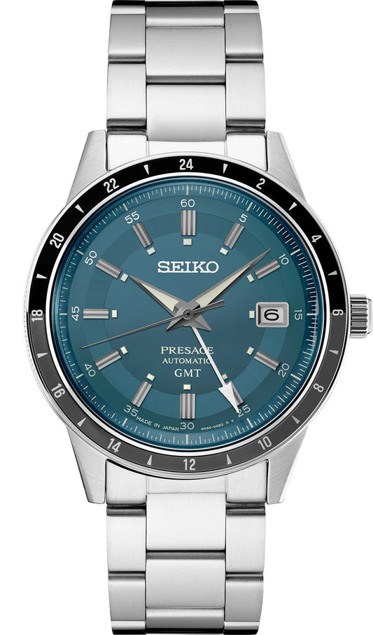 Seiko Presage GMT Automatic Men Watch SSK009