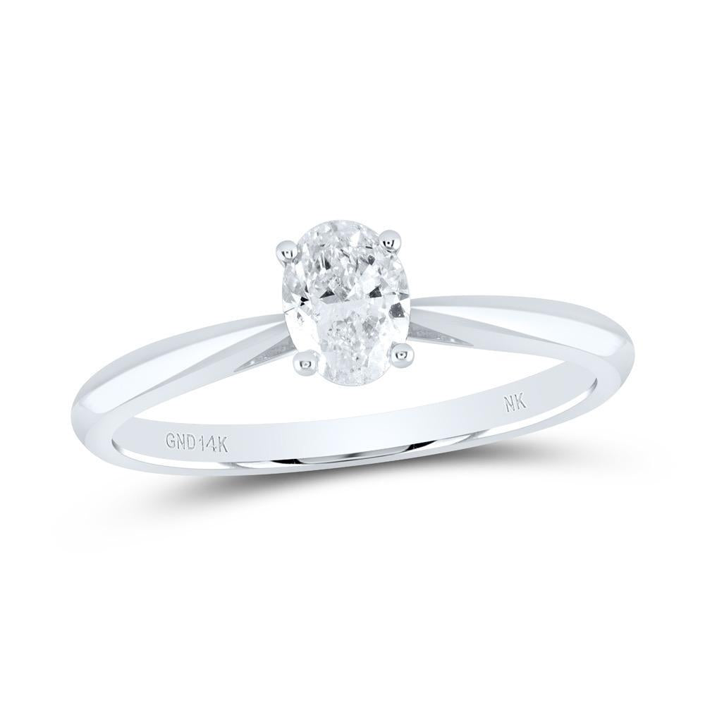 1.00ctw Diamond Pear SI IJ Solitaire Ring 14k Gold 182384
