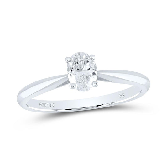 1.00ctw Diamond Pear SI IJ Solitaire Ring 14k Gold 182384