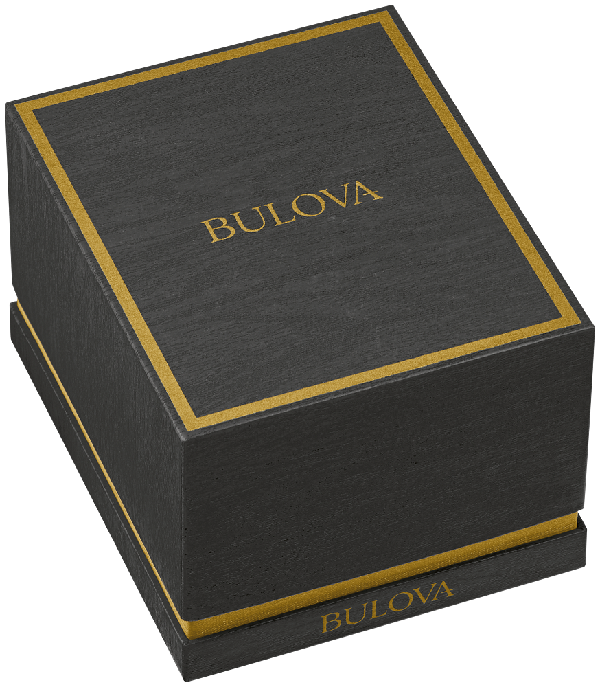 Bulova Marine Star Automatic Green and Black Dial Mens Watch 98B467