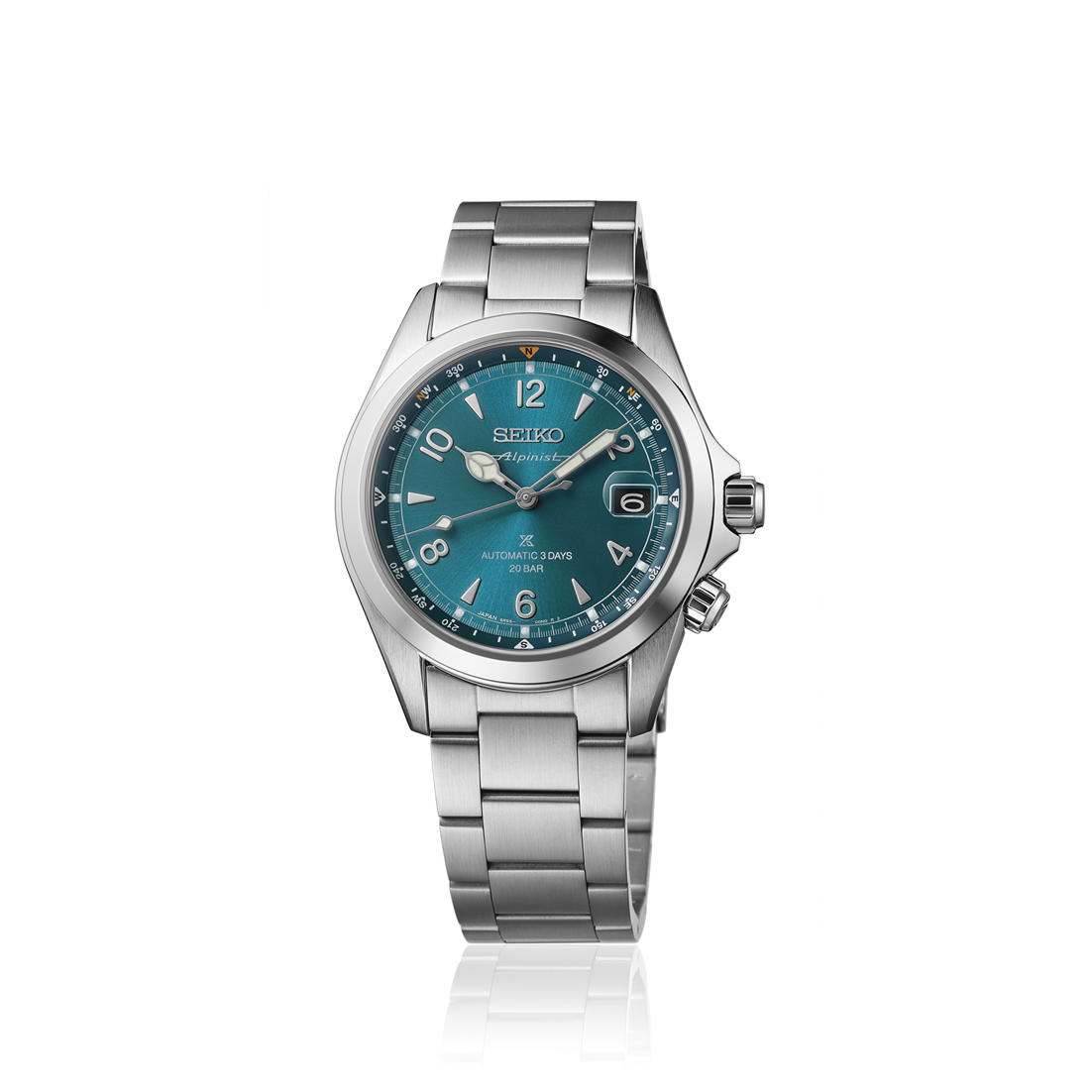 Seiko Prospex Land Alpinist Automatic Turquoise Dial Men's Watch SPB503