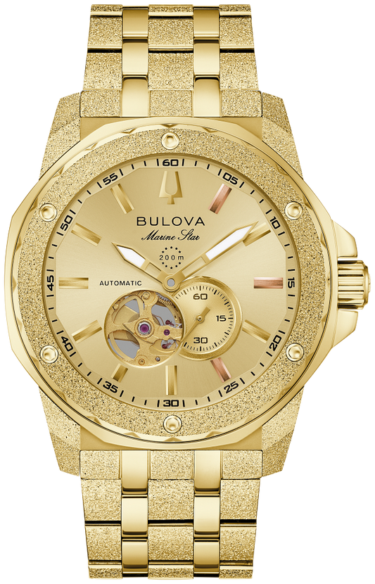 Bulova Marine Star Marc Anthony Automatic Watch 97A200