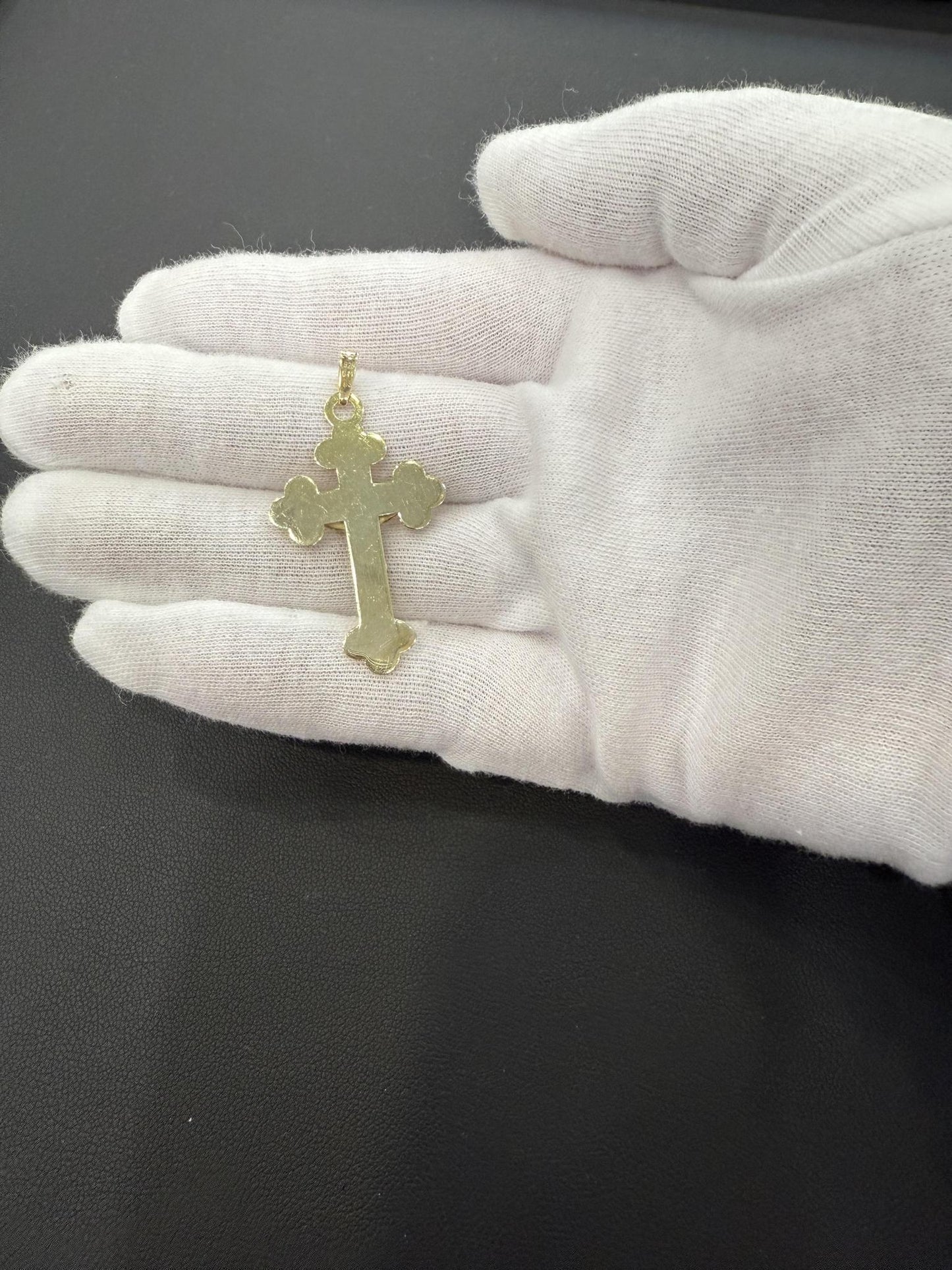 925 Sterling Silver Jesus Crucifix Cross Pendant Religious Charm