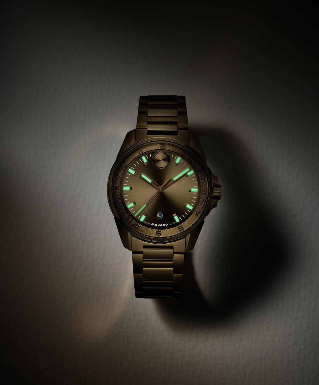 Movado Bold Verso S Blue Watch 3601389